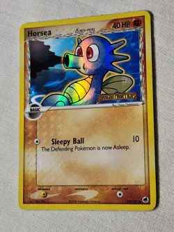 Played (LP) Horsea - Reverse Holo #50 Dragon Frontiers Pokemon TCG - Image 3