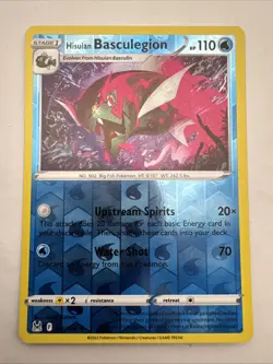 Hisuian Basculegion 045/196 Holo Rare Lost Origin Pokemon Reverse Holo Near Mint - Image 1