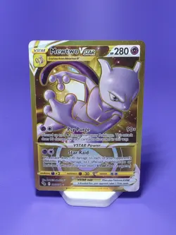 Mewtwo VSTAR (86) (Secret) - Pokemon GO (PGO) Pokemon TCG Secret Rare - Image 1