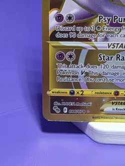 Mewtwo VSTAR (86) (Secret) - Pokemon GO (PGO) Pokemon TCG Secret Rare - Image 4