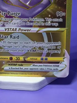 Mewtwo VSTAR (86) (Secret) - Pokemon GO (PGO) Pokemon TCG Secret Rare - Image 5