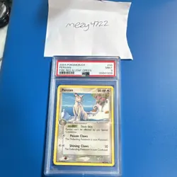 Nintendo Pokemon TCG Persian 44/112 EX FireRed & LeafGreen PSA 9 EN 2004 - Image 3