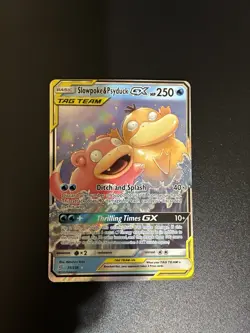 Pokemon TCG Slowpoke & Psyduck GX 35/236 Sm-Unified Minds Holo - Image 1