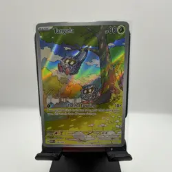 Pokemon TCG Tangela 178/165 Scarlet & Violet 151 Illustration Rare Holo Full Art - Image 1