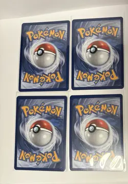 Cinccino ex 073/086 Full Art Foil English 4 Card Lot Pokemon TCG - Image 2