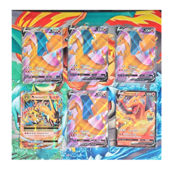 Pokemon TCG Charizard V, M Charizard EX Holo Promo Card Lot - 6 Cards - Image 1