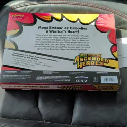 Pokemon TCG Mega Evolution Ascended Heroes Mega Emboar EX Box Promo 2016 - Image 2