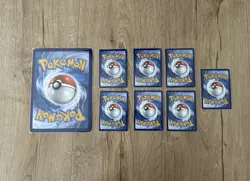 Pokemon Black Bol IR Full Art Rare Lot of 7 Cards + Victini Jumbo Cards - NM 🔥 - Image 2