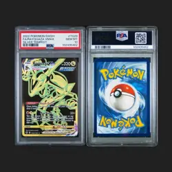 2022 POKEMON SWORD & SHIELD SILVER TEMPESTFULL ART/RAYQUAZA VMAX PSA 10 - Image 3