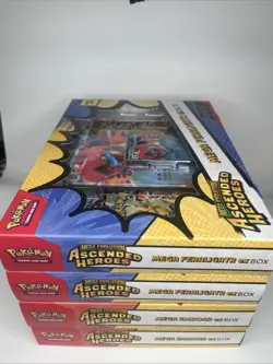 Pokemon Mega Evolution Ascended Heroes Ex Box Lot Of 4 Factory Sealed - Image 2