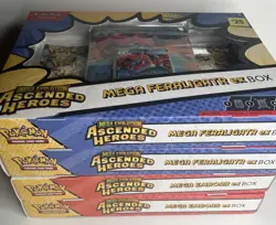 Pokemon Mega Evolution Ascended Heroes Ex Box Lot Of 4 Factory Sealed - Image 3