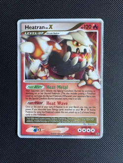 Heatran Lv X Dp Black Star Promotional DP31 Holo Promo Pokemon TCG - MP - Image 1