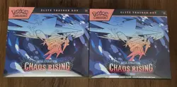 Lot of Qty 2 - Pokemon ME Chaos Rising ETB Elite Trainer Box - Sealed - Image 1