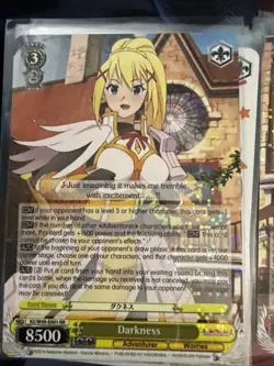 Konosuba Mixed Card Lot Weiss Schwarz R/RR/RRR SR plue Trial Deck!! - Image 1