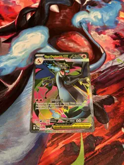 Pokemon TCG Mega Charizard X EX Phantasmal Flames Holo (NM) - Image 1