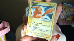 Pokemon Holon Phantoms Pikachu 104/110 Gold Star - Holon Phantoms (HP) - Image 2