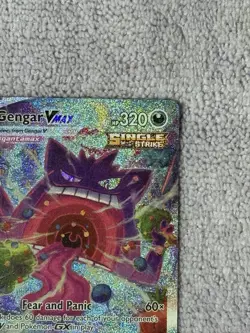 Pokemon Gengar VMAX Alt Art Holo Secret Rare Fusion Strike 271/264 - Image 4