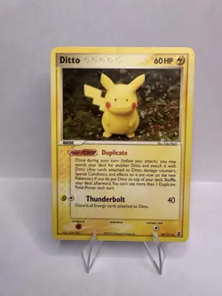 Pokemon - Ditto - 63/113 (Pikachu) - Delta Species - MP Yuka Morii - Image 1