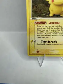 Pokemon - Ditto - 63/113 (Pikachu) - Delta Species - MP Yuka Morii - Image 4