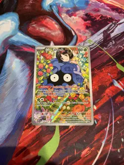 Pokemon TCG Erika’s Tangela 218/217 Ascended Heroes Illustration Rare - Image 1