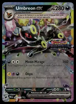 POKEMON UMBREON EX (PRISMATIC STAMPED) 060/131 HOLO P NM/M - Image 1