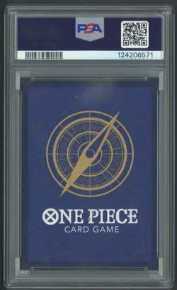 2024 One Piece Monkey D Luffy OP09 EN Wanted Alternate Art PSA 10 GEM MINT - Image 2
