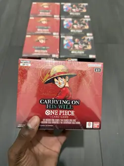 One Piece OP13 Carrying on His Will & OP09 Emperors in the New World SEALED Box - Image 2