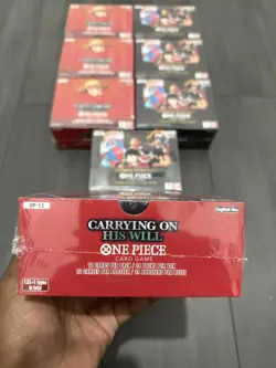 One Piece OP13 Carrying on His Will & OP09 Emperors in the New World SEALED Box - Image 3