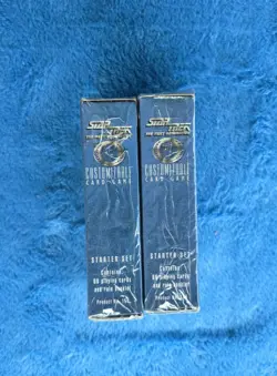 Star Trek Next Generation 2 Customizable Card Game 60 Card Starter Sets SEALED 45748101503 - Image 2