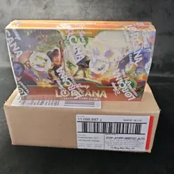Disney Lorcana: Wilds Unknown Booster Box Case (4x Boxes) SEALED - Image 1