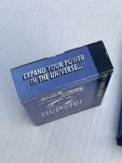 Star Trek Customizable Card Game Lot White Border Edition Starter Set, Expansion - Image 3
