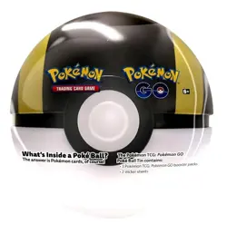 New Pokemon TCG(2023)Ultra Ball (Tin) 3 Packs Of 10 Cards + 1 Coin - Image 1