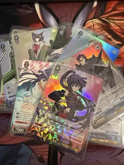 Weiss Schwarz Log Horizon Mixed Card Lot R/RR/RRR + Complete Trial Deck - Image 2