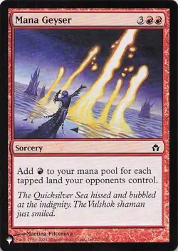 Mana Geyser The List Reprints Regular - Image 1