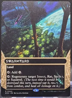 Swarmyard #42 Edge of Eternities Borderless Regular Rare - Image 1