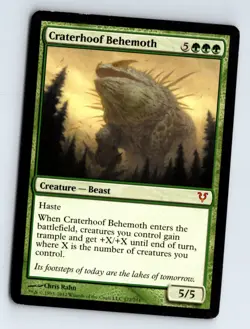 Craterhoof Behemoth - Avacyn Restored - Image 1