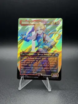 Zidane, Tantalus Thief (Borderless) (Surge Foil) Final Fantasy Foil RC26 - Image 1