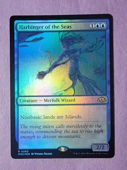 Harbinger of the Seas, 0063 **FOIL**- MTG: Modern Horizons 3 (MH3) NM - Image 1
