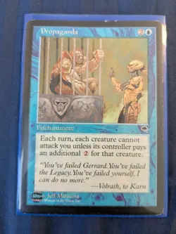 MISPRINT/MISCUT Propaganda Tempest MTG Magic the Gathering - Image 3