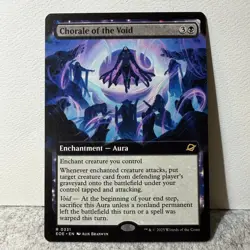 CHORALE OF THE VOID (EXTENDED ART) EDGE OF ETERNITIES MTG 331 LP - Image 1