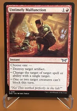 Untimely Malfunction Duskmourn: House of Horror Regular - Image 1