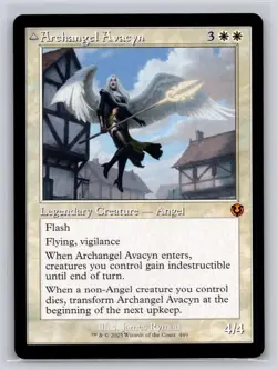 Archangel Avacyn (Retro Frame) 449 Innistrad Remastered Magic: The Gathering NM - Image 1
