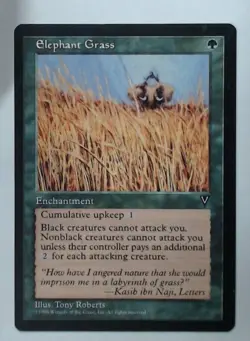 MTG Singles - Elephant Grass - Visions -J79 - Image 1