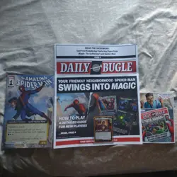 IN-HAND! Peter Parker Spiderman MTG Exclusive Disney Event Promo + comic + news - Image 1