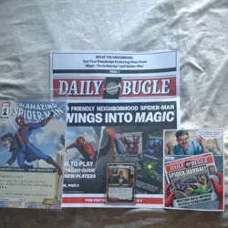 IN-HAND! Peter Parker Spiderman MTG Exclusive Disney Event Promo + comic + news - Image 3