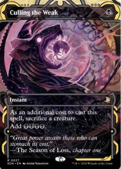 Culling the Weak 27 Secrets of Strixhaven Archive Magic: The Gathering NM - Image 1
