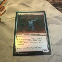 MTG Assault Robot FOIL HYDRA MSH English #0137 - Image 1