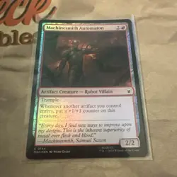 Machinesmith Automaton Foil 144 Marvel Super Heroes Magic the Gathering - Image 1
