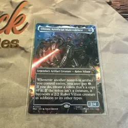Ultron, Artificial Malevolence - Extended Art MSH NM MTG #0344 - Image 1