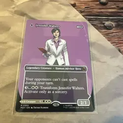 MTG Jennifer Walters Borderless 355 Mtg Super Heroes She-Hulk! - Image 1